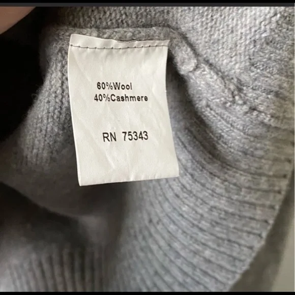 Giasone Cashmere Wool Sweater Made In Italy M - Picture 7 of 10
